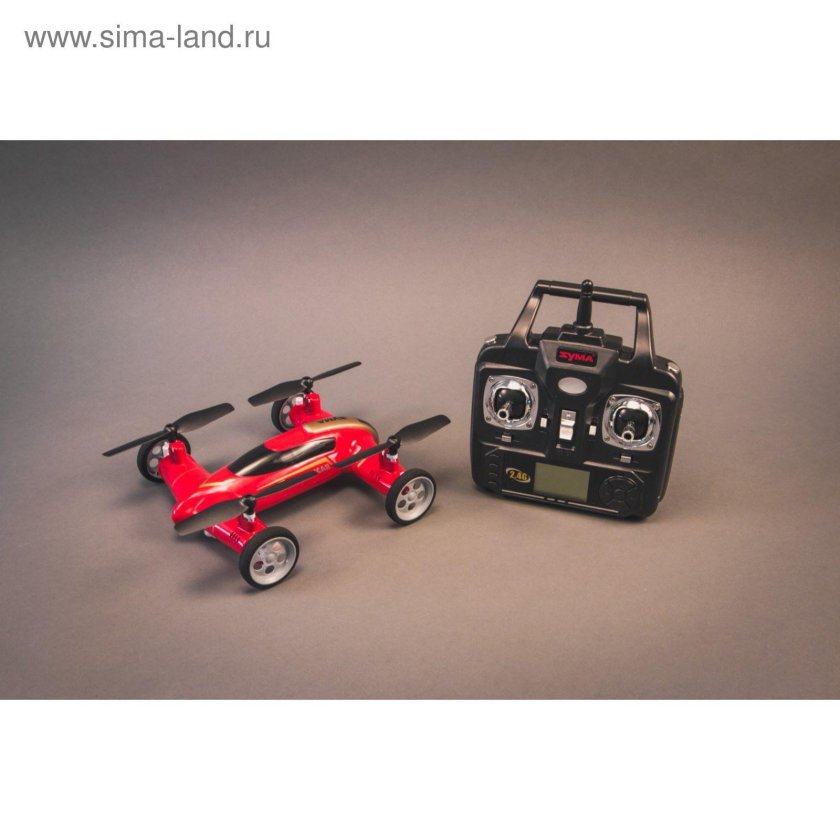 Квадрокоптер машинка Syma x9
