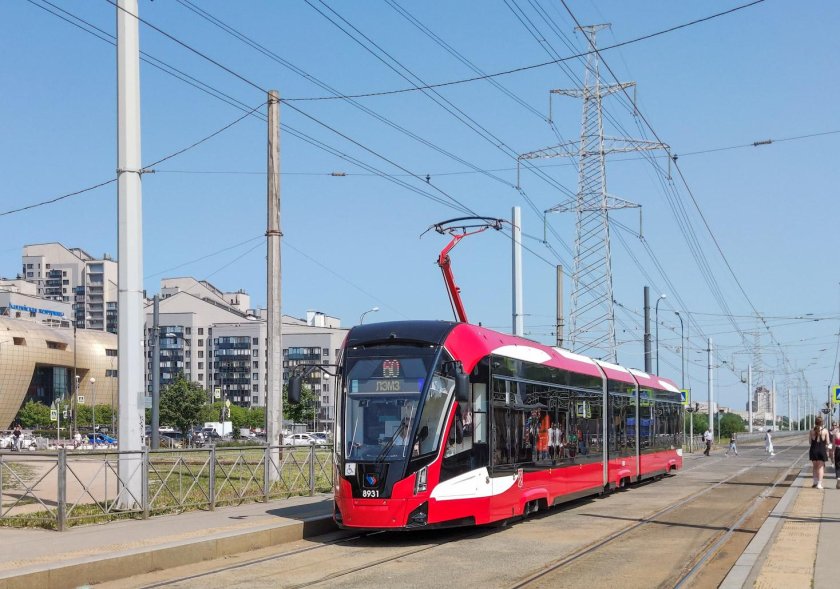 Трамвай 71-931м Витязь-м