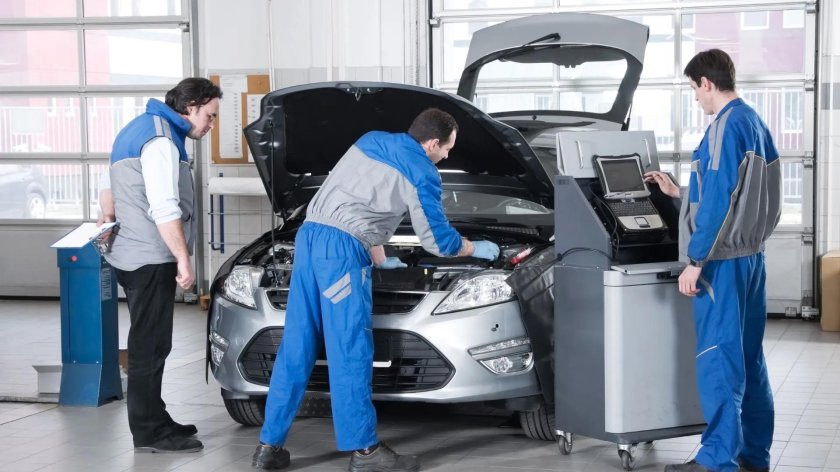 Техобслуживание автомобиля