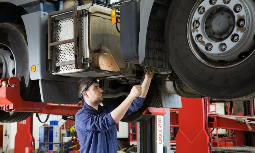 Техобслуживание грузовых автомобилей