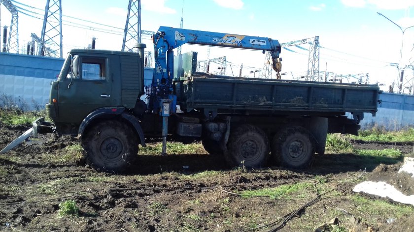 КАМАЗ 4310 самосвал с ГМУ
