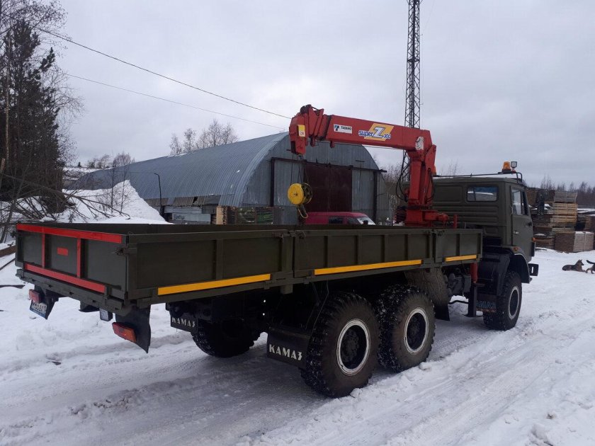 КАМАЗ 4310 бортовой с манипулятором