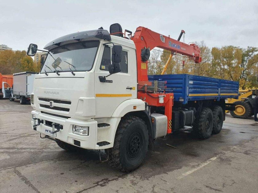 КАМАЗ 658610 С КМУ