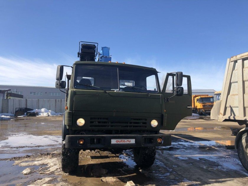 КАМАЗ 43118 Сайгак с полуприцепом 12,5 м с пробегом купить в Новосибирске