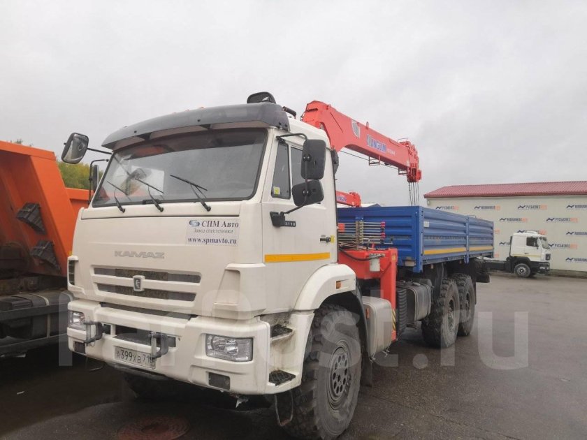 КАМАЗ 658610 С КМУ
