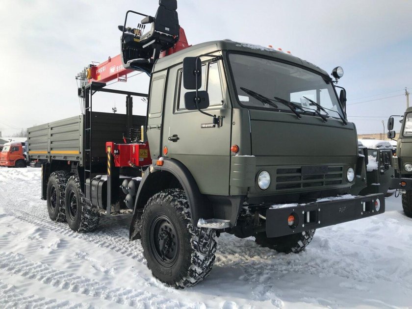 КАМАЗ 4310 бортовой вездеход