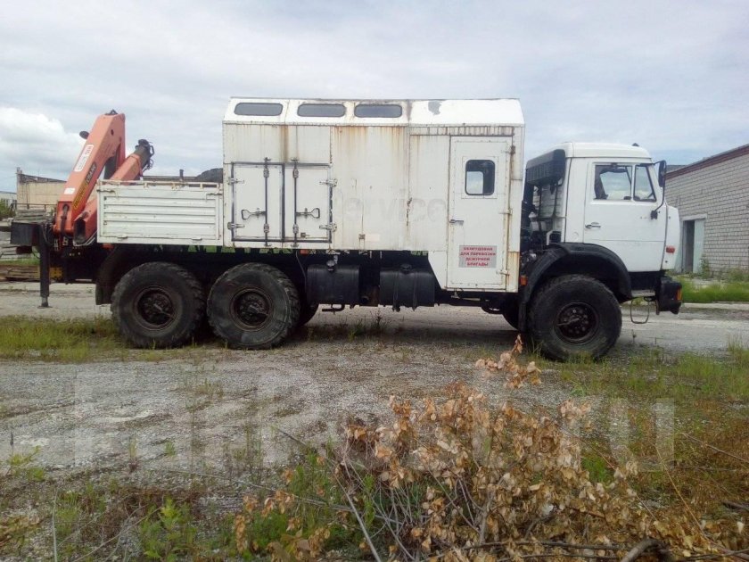 КАМАЗ Сайгак эвакуатор