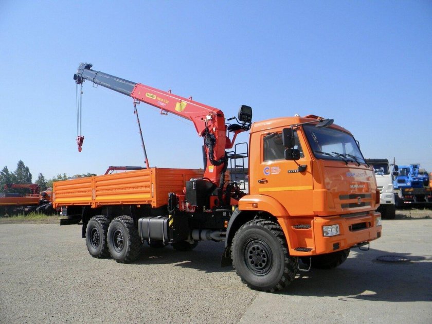 КАМАЗ 43118-50 С КМУ