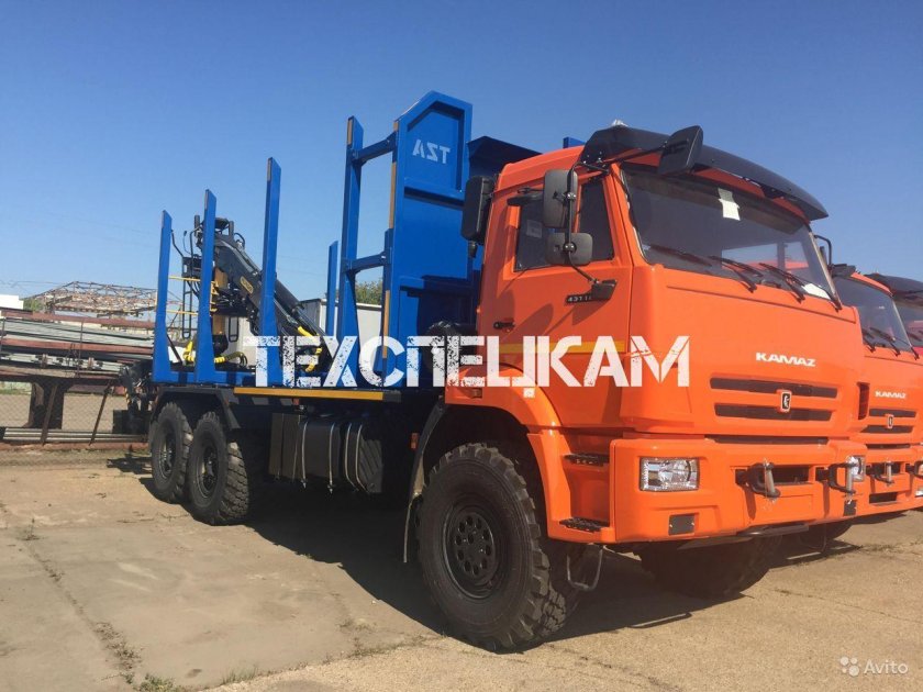 КАМАЗ 43118 лесовоз