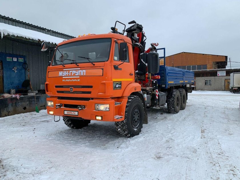 КАМАЗ-43118 2020 года с КМУ.