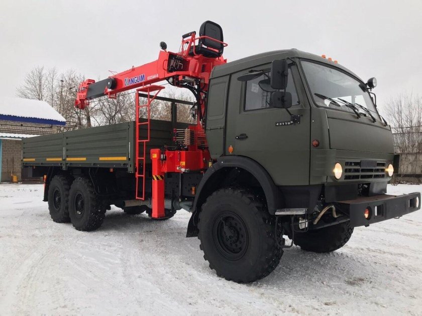 КАМАЗ 2019 С манипулятором