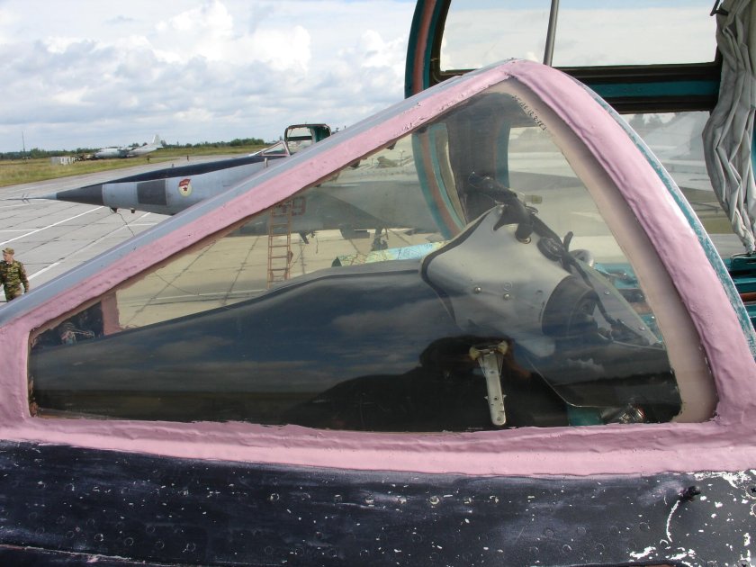 Миг-25пд кабина