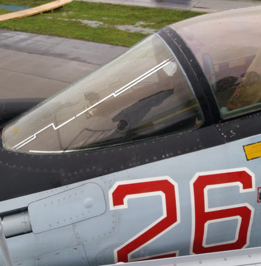Су-27 фонарь кабины