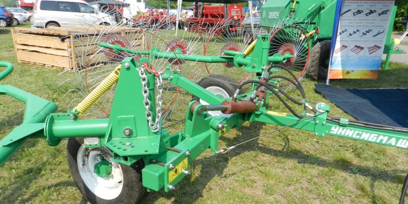 Грабли ворошилки колесно пальцевые ГКП