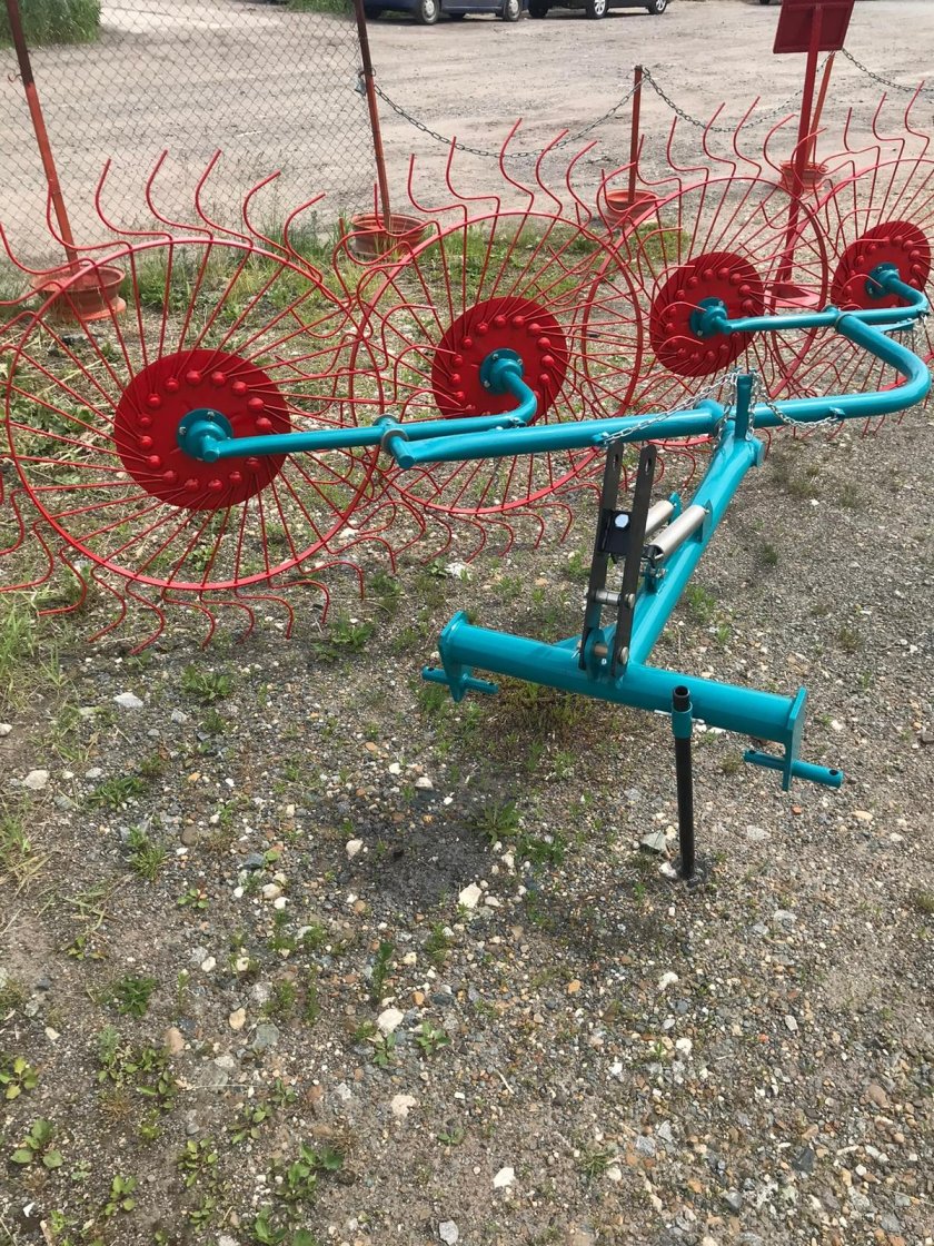 Грабли RCS-8 колесно-пальцевые