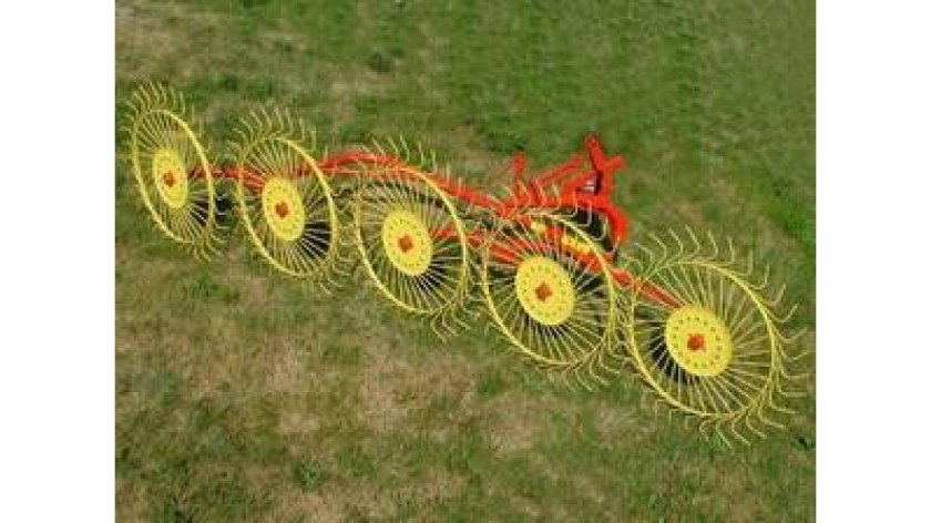 Грабли ворошилки 5 колес