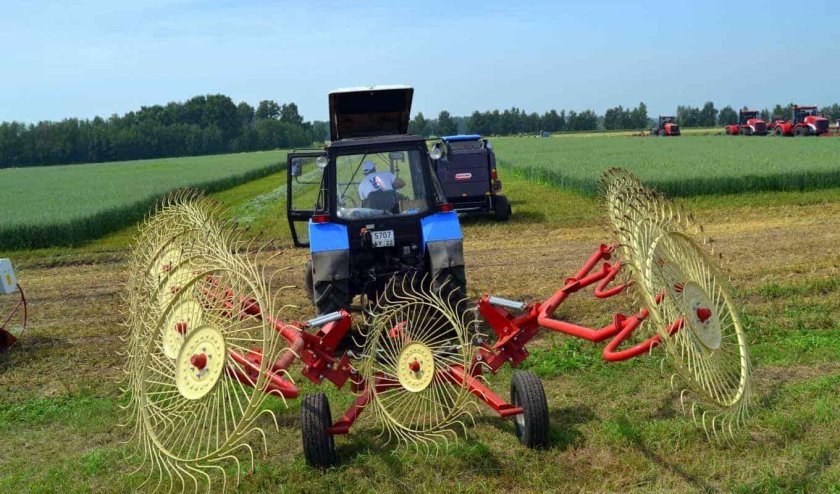 Грабли валковые колесно-пальцевые ГВКП-7.10 «Bravo»