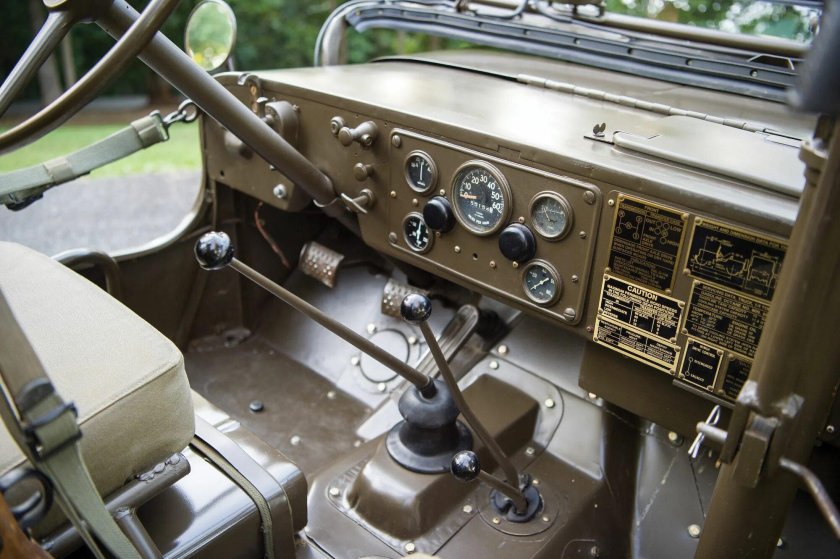 Willys MB салон