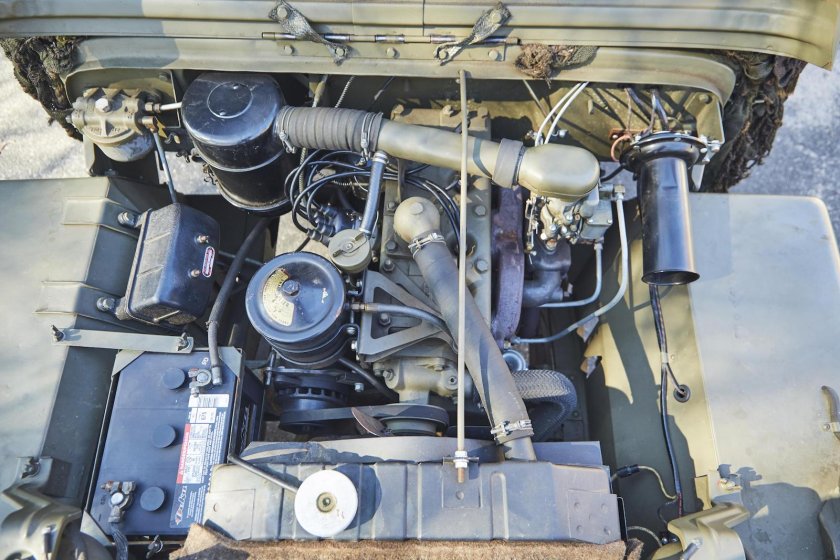 Двигатель Jeep Willys