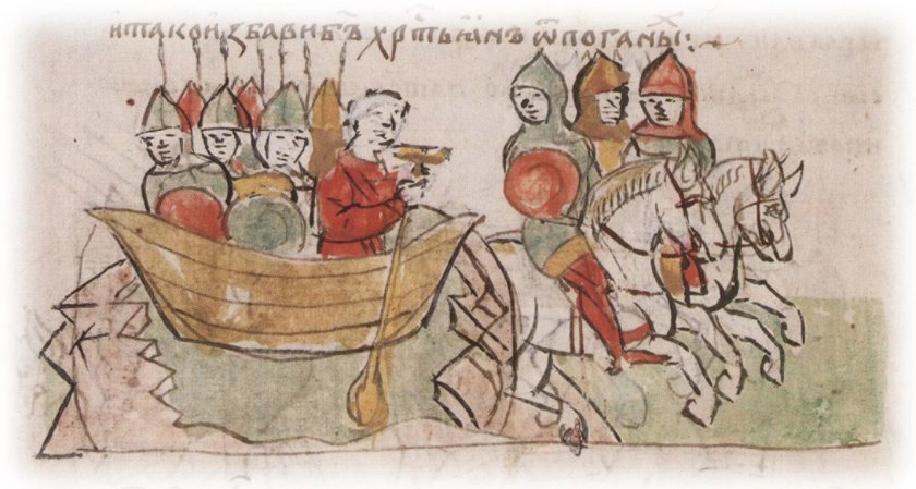 Олег Вещий Радзивиловская летопись