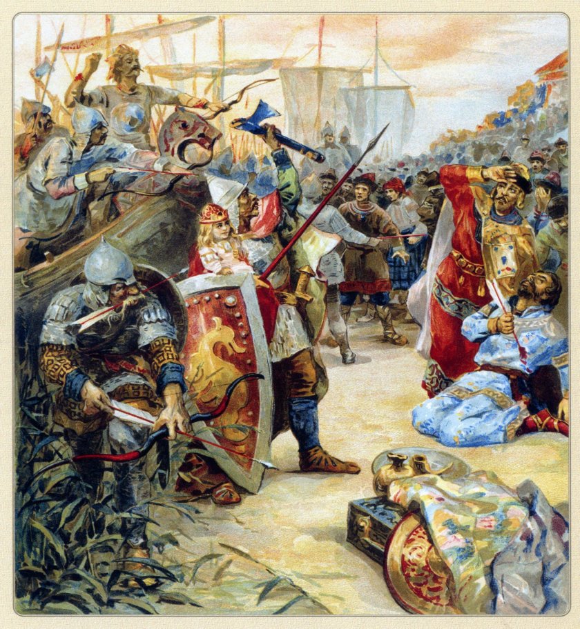 Убийство Олегом Аскольда и Дира