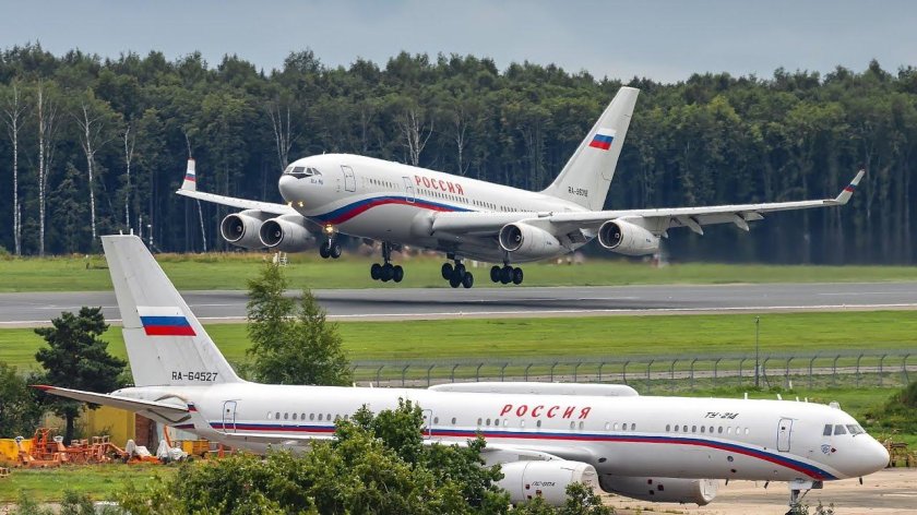 Президентский самолет ил 96