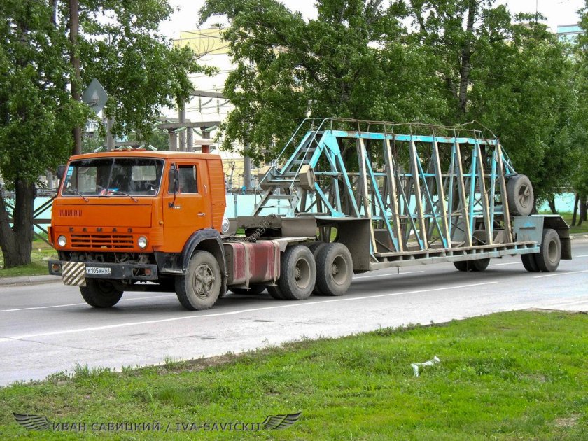 КАМАЗ 5410 панелевоз