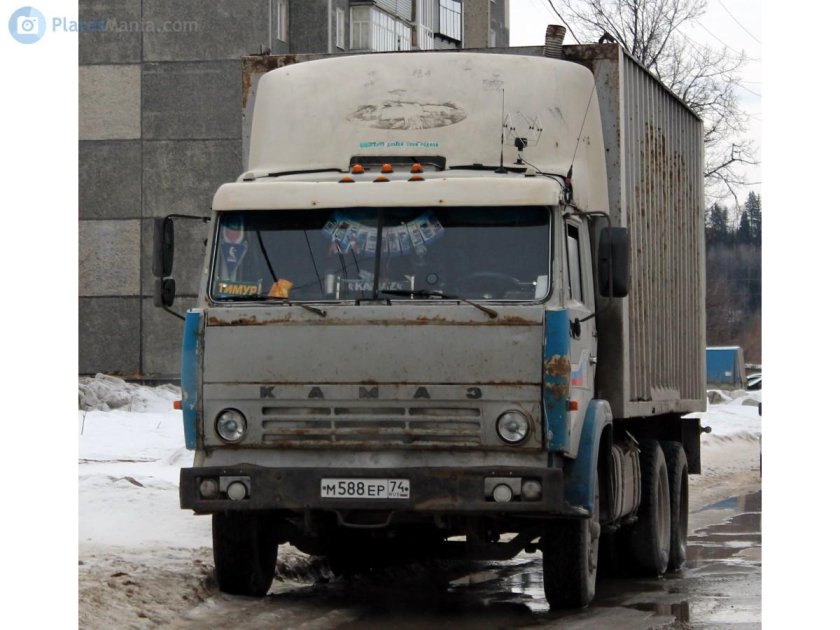 КАМАЗ 5321 салон