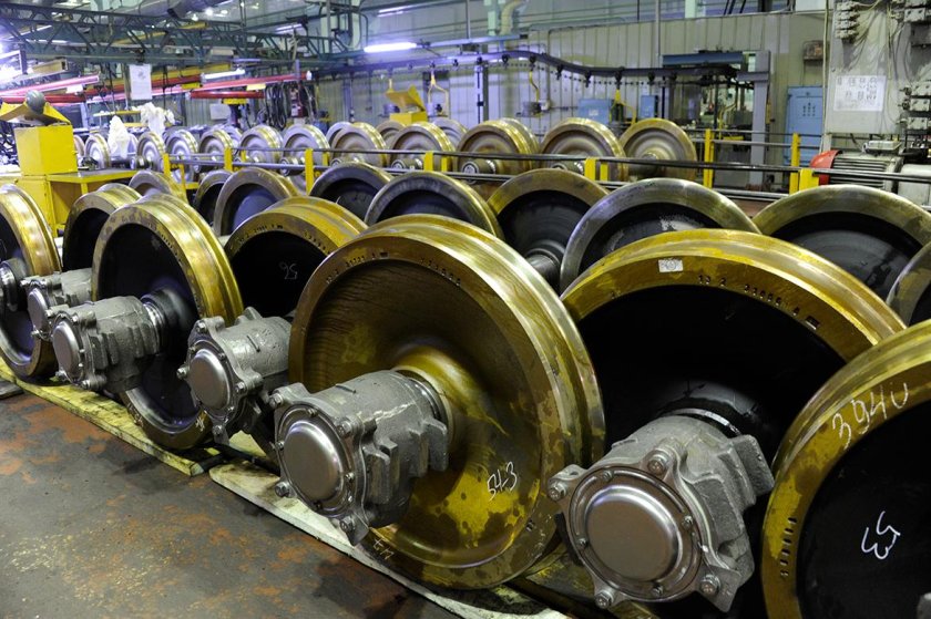 Цех колесных пар УВЗ