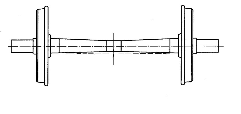 Колесная пара рв2ш-957-г чертеж