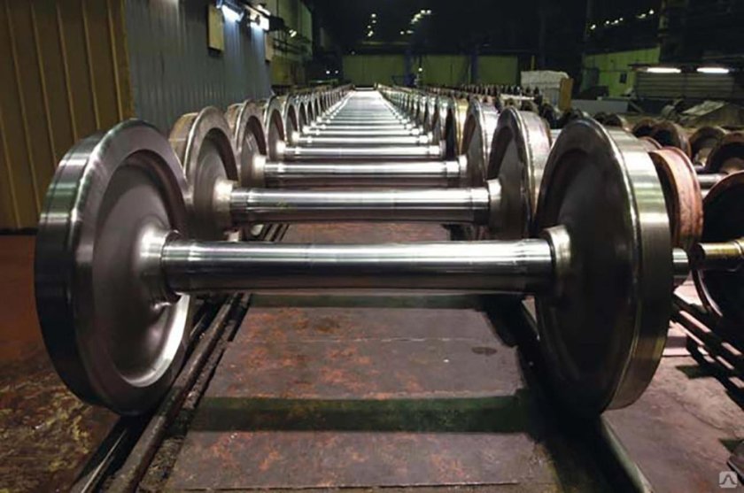 Колесная пара МТМ 181.01.01.100сб