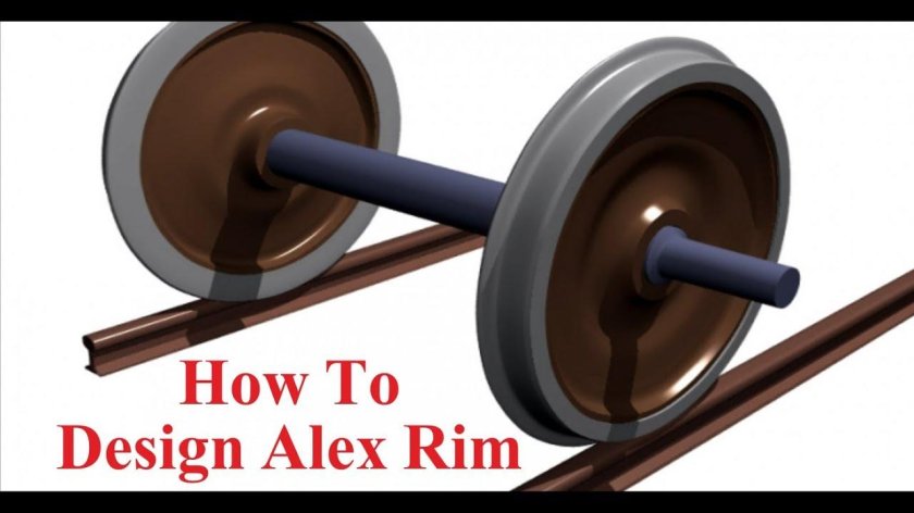 Цельнокатаное колесо грузового вагона