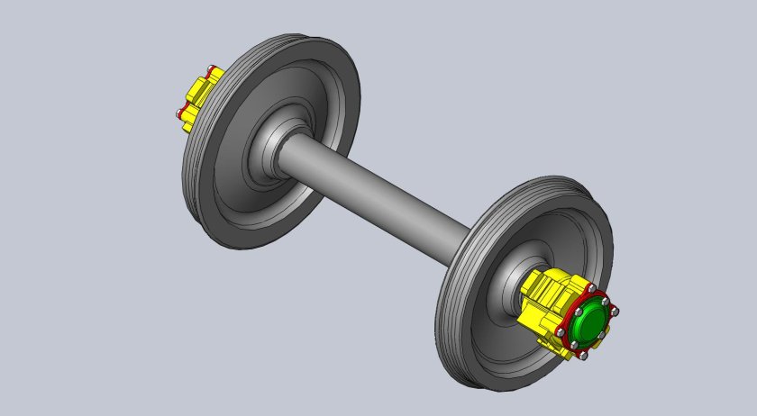 Колесная пара ру1ш-950