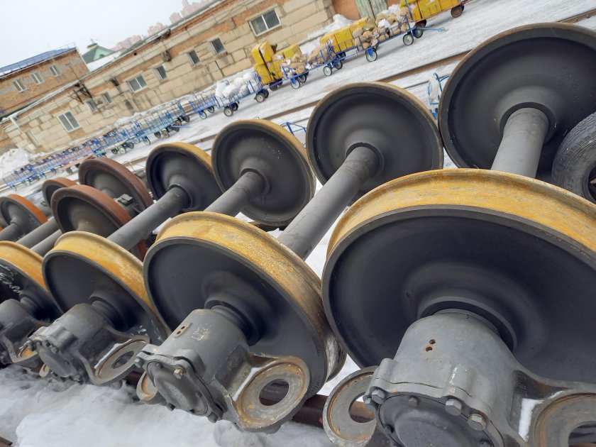 Колесная пара 750 мм