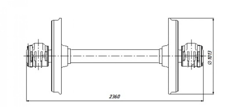 Колесная пара рв2ш-957-г