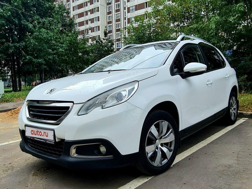 Пежо 2008 белый