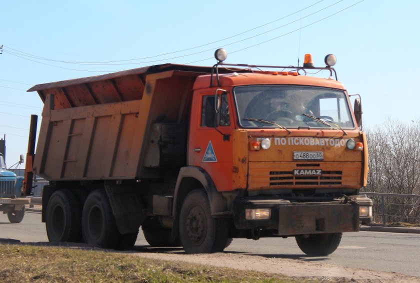 КАМАЗ 65115 самосвал Свердловскавтодор