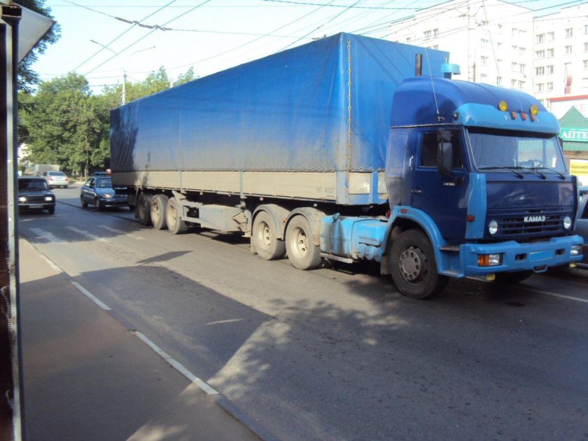 КАМАЗ 5410 фура