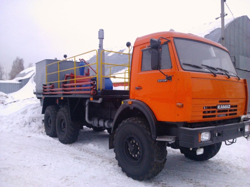 Ца-320 на шасси КАМАЗ