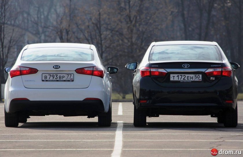Форд фокус 3 и Киа Серато