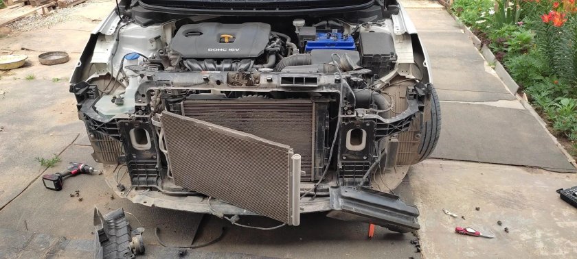 Мойка радиатора Киа Церато 2