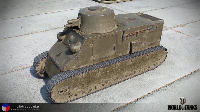 Чешский танк Kolohousenka