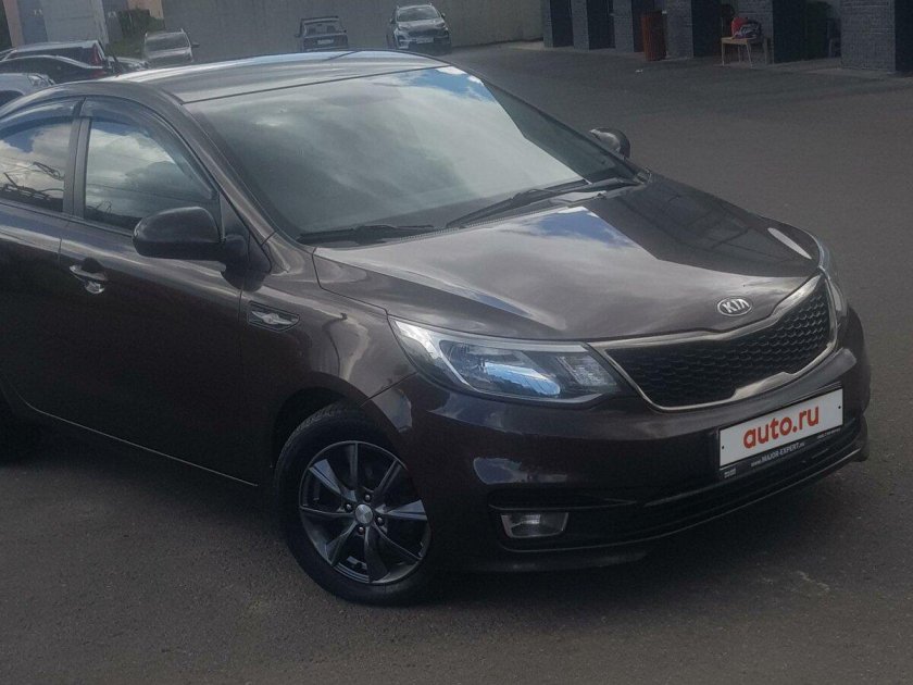 Киа Рио 2012 черная