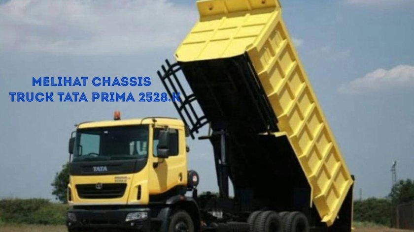 Самосвал желтый