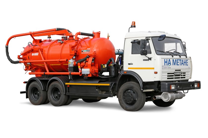 Ко-560 каналопромывочная шасси КАМАЗ 65115