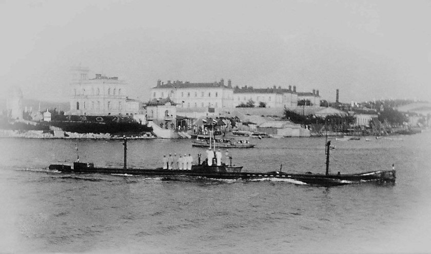 Подводная лодка камбала 1909