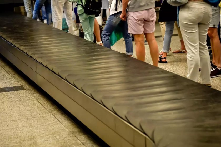 Conveyor Belt at the Airport