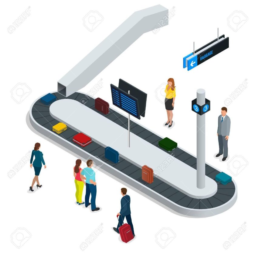 Конвейер для багажа