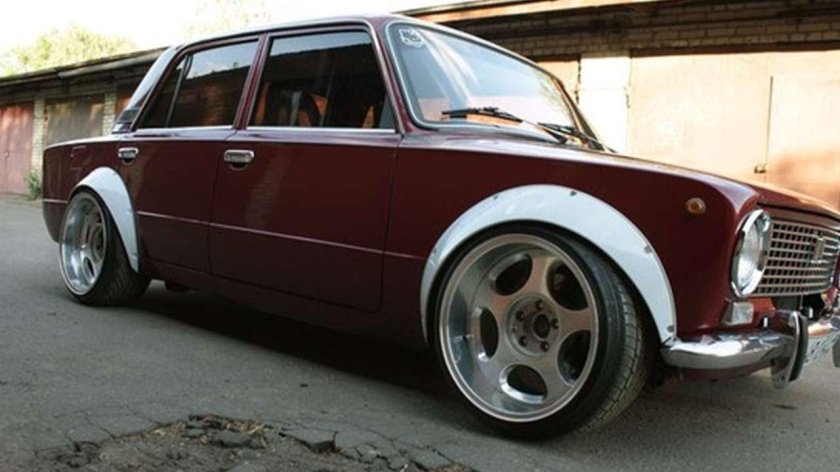 ВАЗ 2101 на 17 колесах