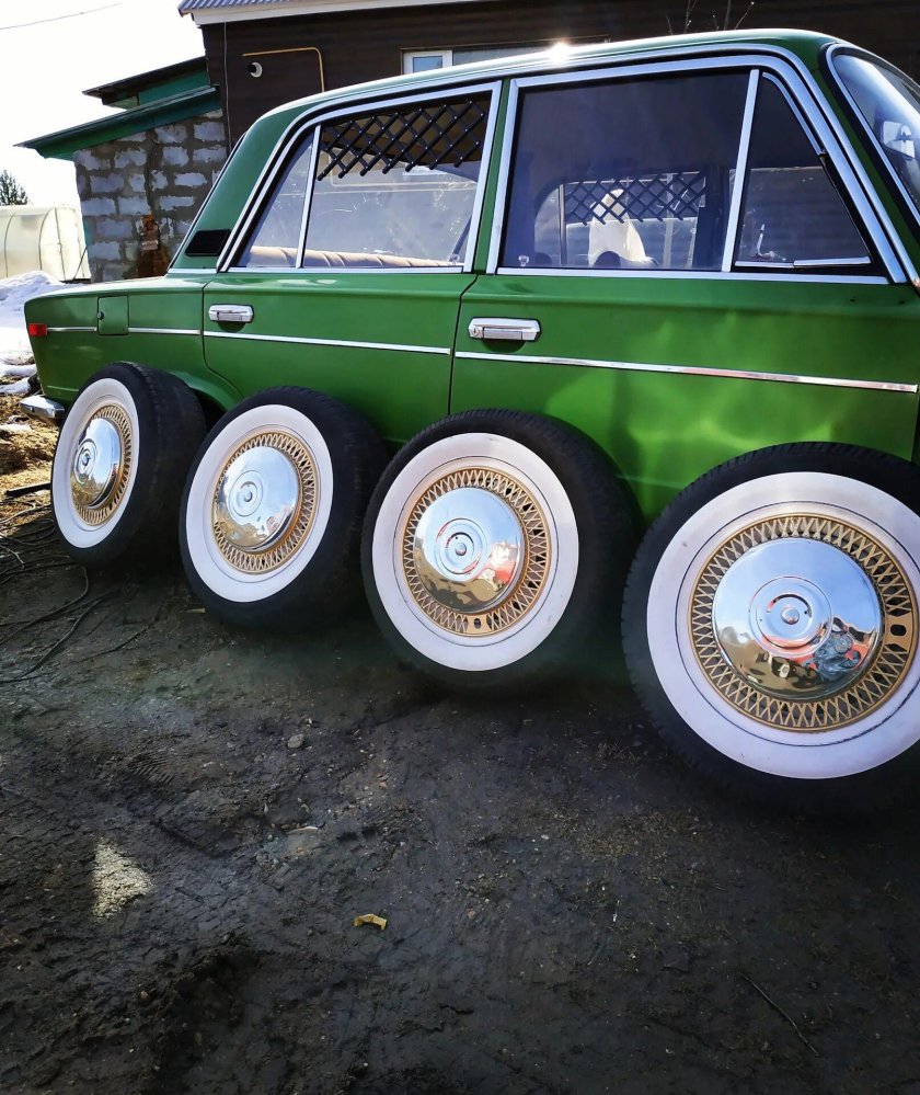 ВАЗ 2106 вайтволлы